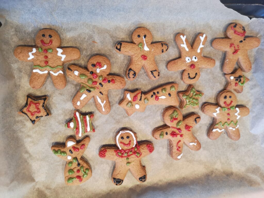 gingerbread baking