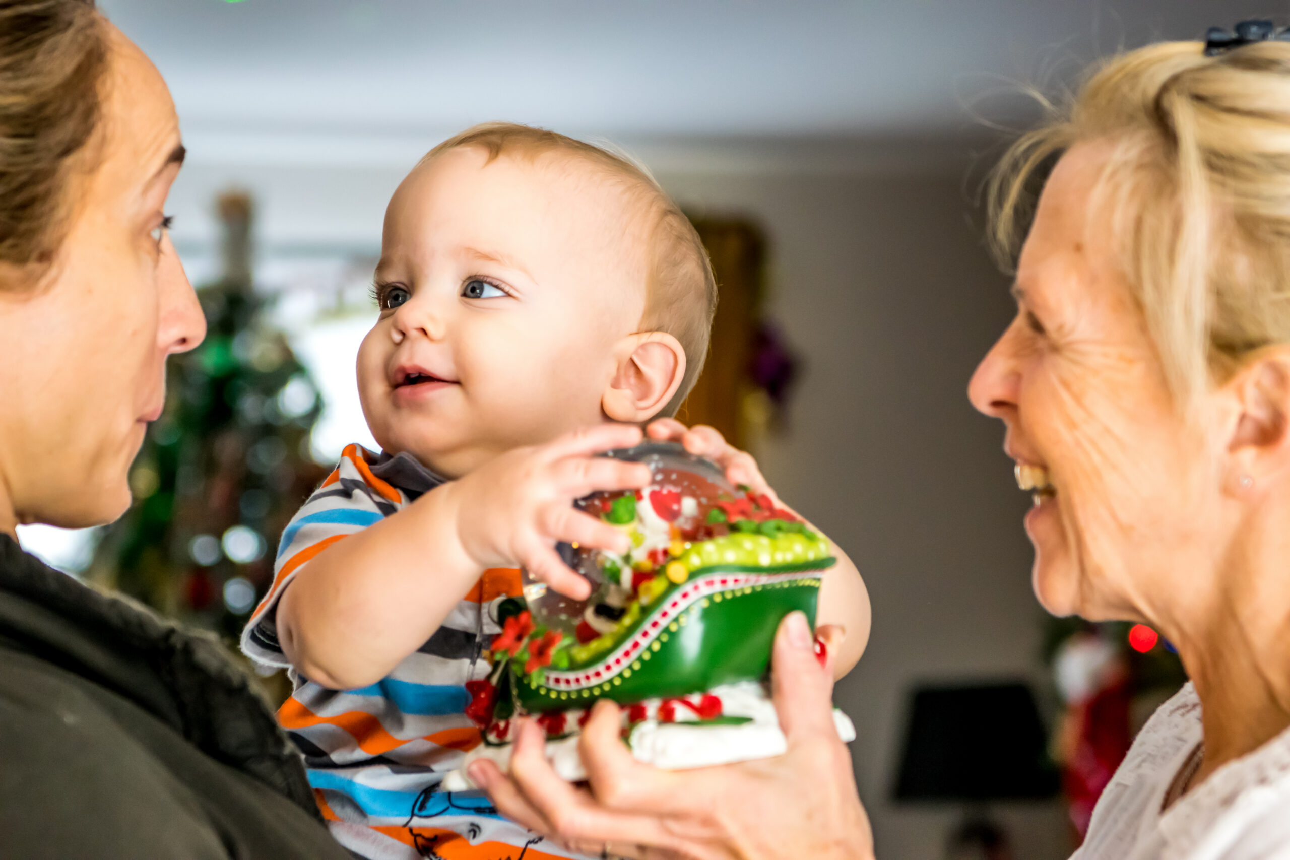 fostering babies - baby and foster carer